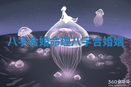 八字合婚命理 八字合婚姻