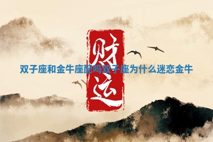 双子座和金牛座配吗_双子座为什么迷恋金牛