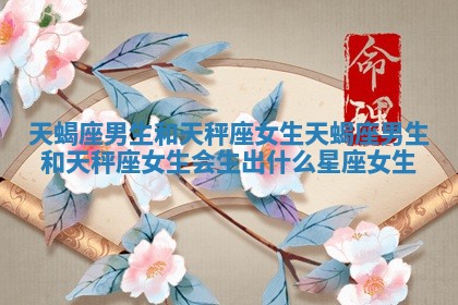 天蝎座男生和天秤座女生_天蝎座男生和天秤座女生会生出什么星座女生