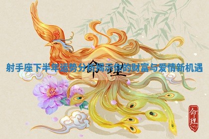 射手座下半年运势分析揭示你的财富与爱情新机遇
