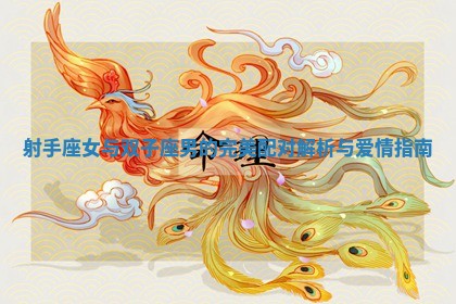 射手座女与双子座男的完美配对解析与爱情指南 射手座女与双子座男的完美配对解析与爱情指南