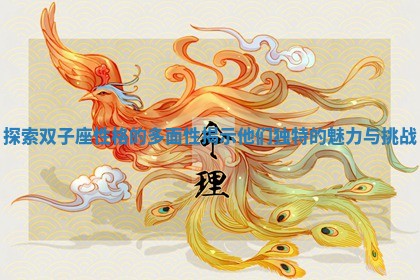 探索双子座性格的多面性揭示他们独特的魅力与挑战