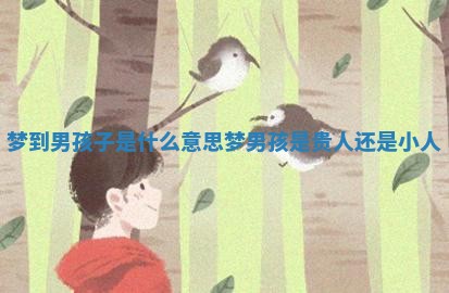 梦到男孩子是什么意思_梦男孩是贵人还是小人