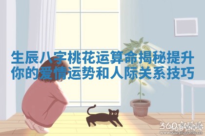 生辰八字桃花运算命揭秘提升你的爱情运势和人际关系技巧 生辰八字桃花运算命揭秘提升你的爱情运势和人际关系技巧