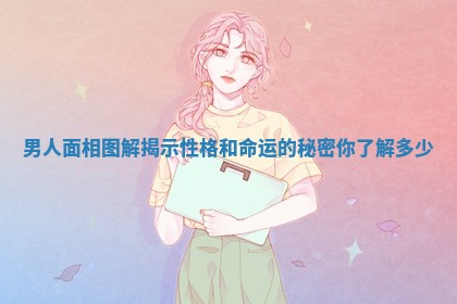 男人面相图解揭示性格和命运的秘密你了解多少
