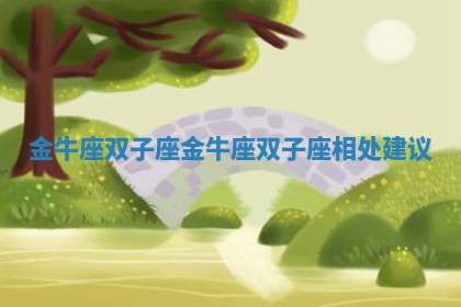 金牛座双子座 金牛座双子座相处建议
